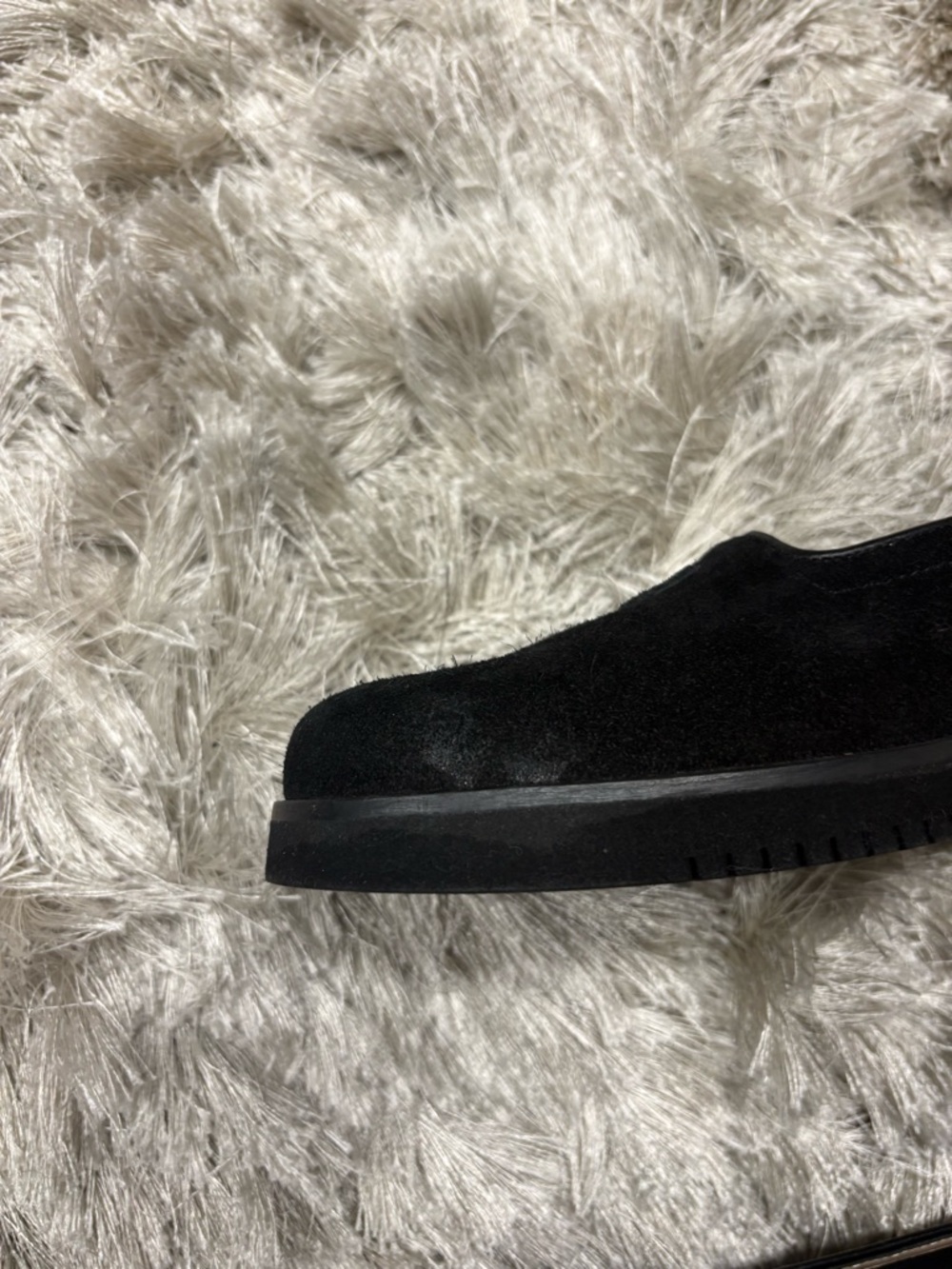Salvatore Ferragamo Black Suede Women's Loafers sz 7.5 - Picture 6 of 7